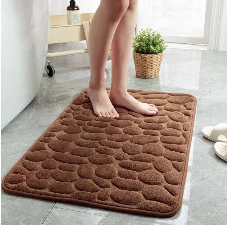 Embossed bath towel